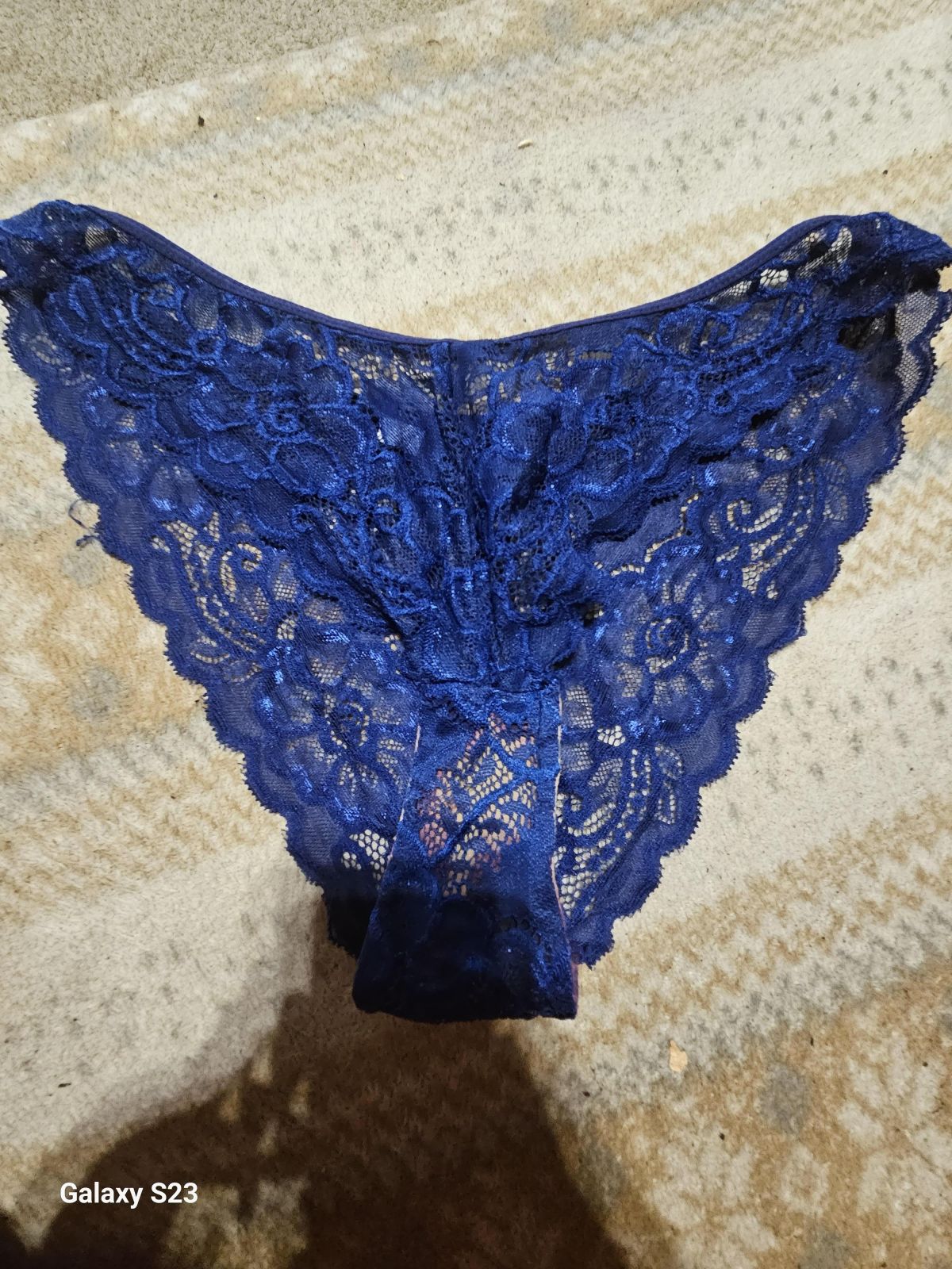 Sexy blauer slip