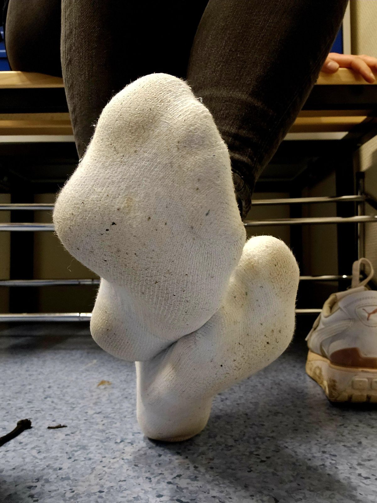 Weisse Socken