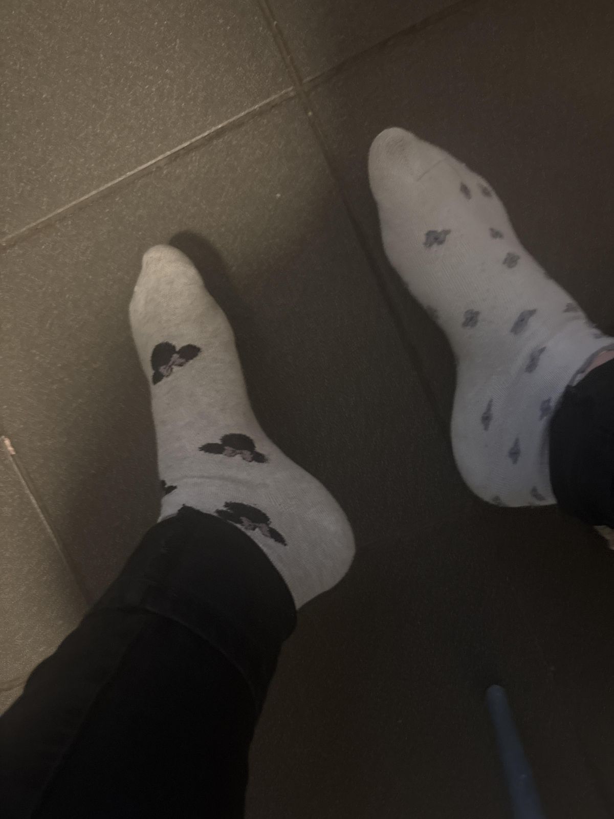 2 Tage alte getragene Socken