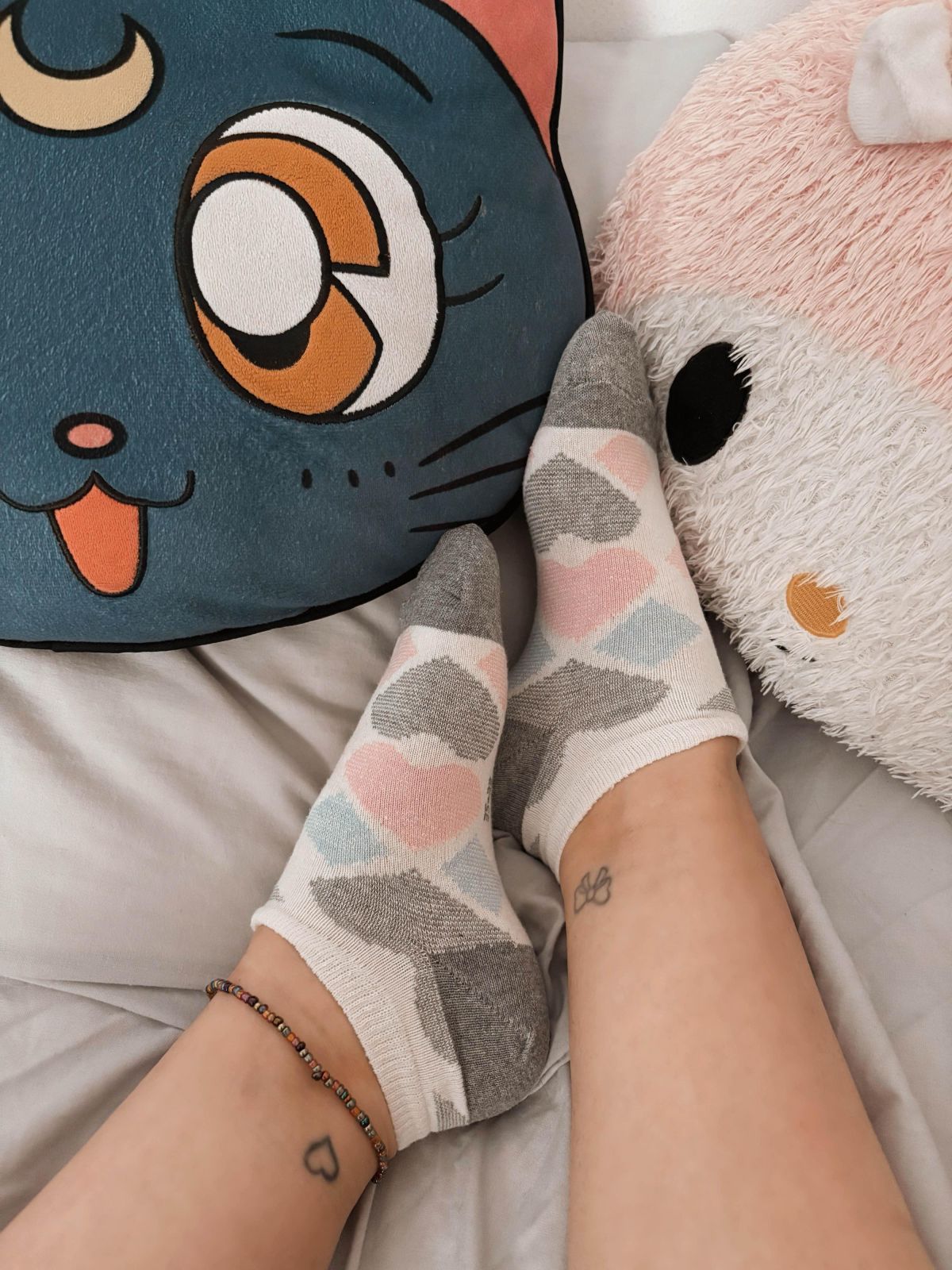 E-Girl Bietet getragene socken