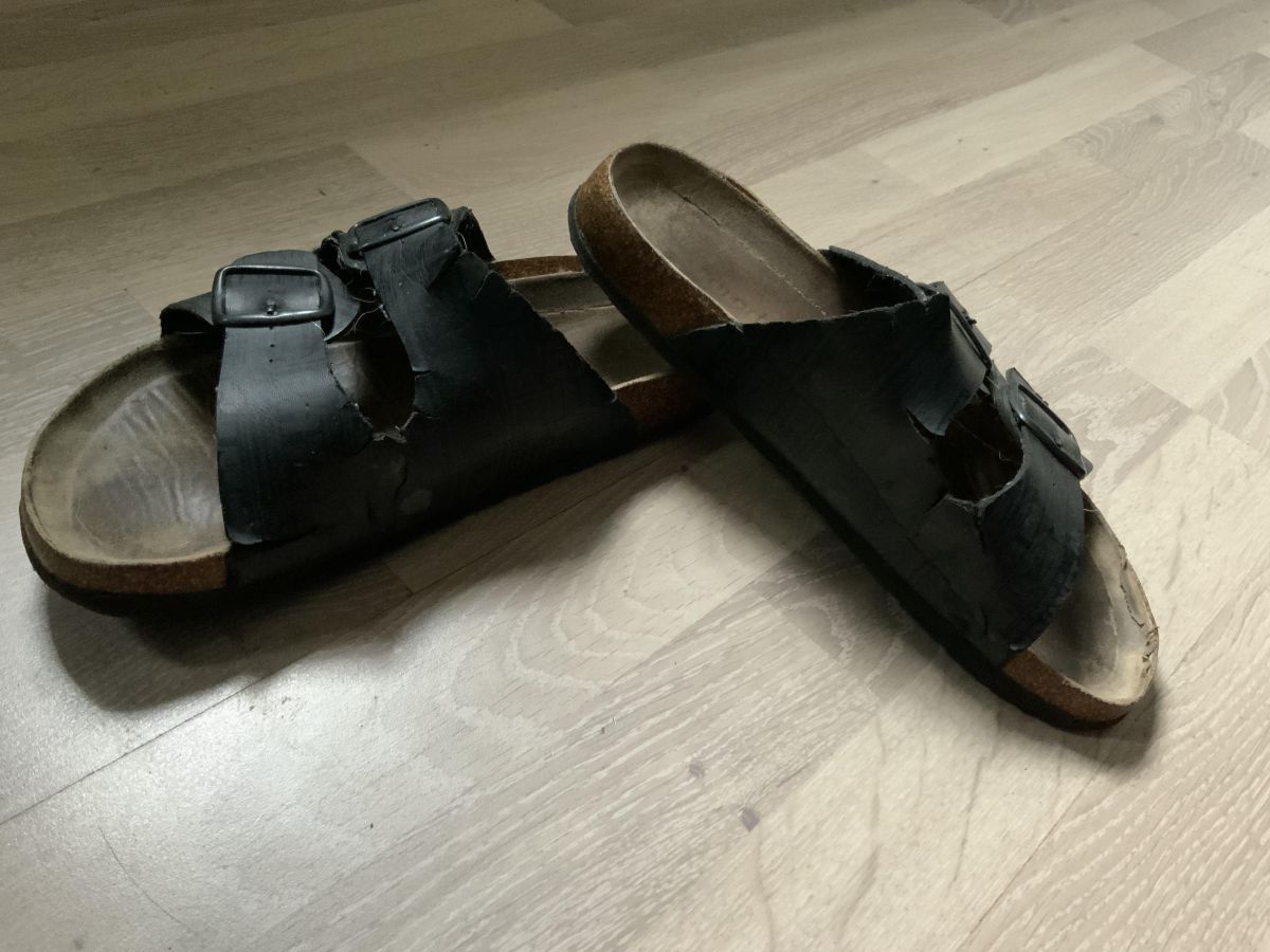 1 Jahr intensiv getragene björndal schlappen vom Transmann