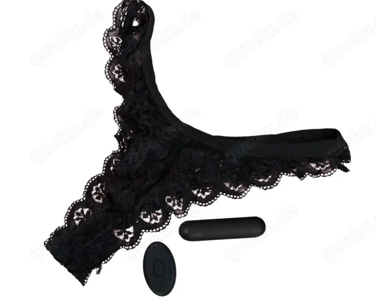 Slip mit Mini-Vibrator und Fernbedienung