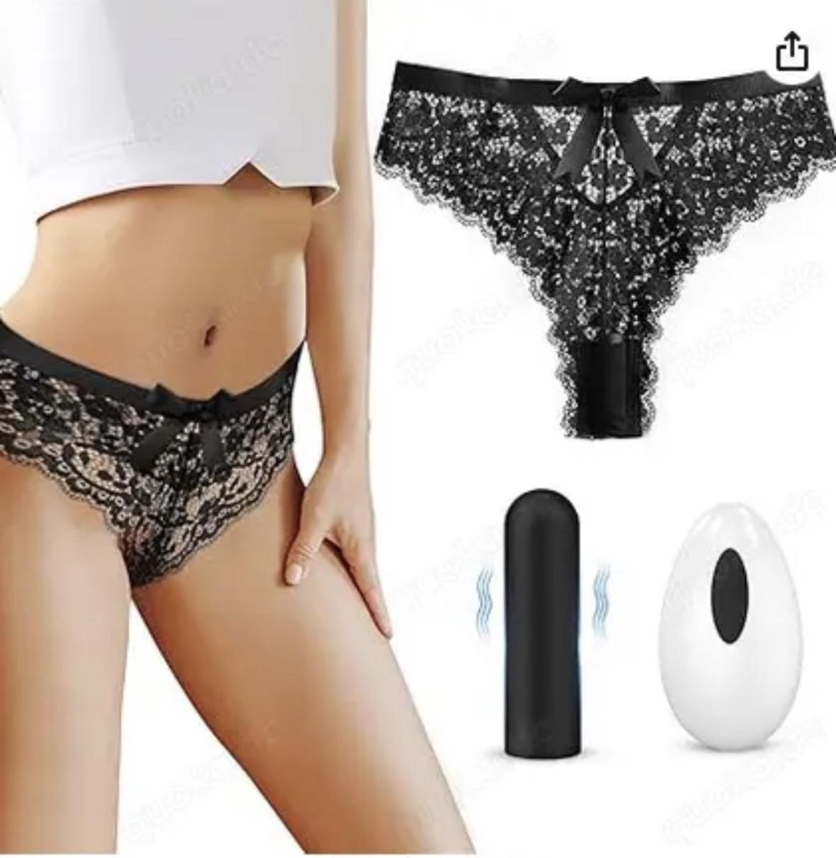 Mini Vibrator mit Slip und Fernbedienung