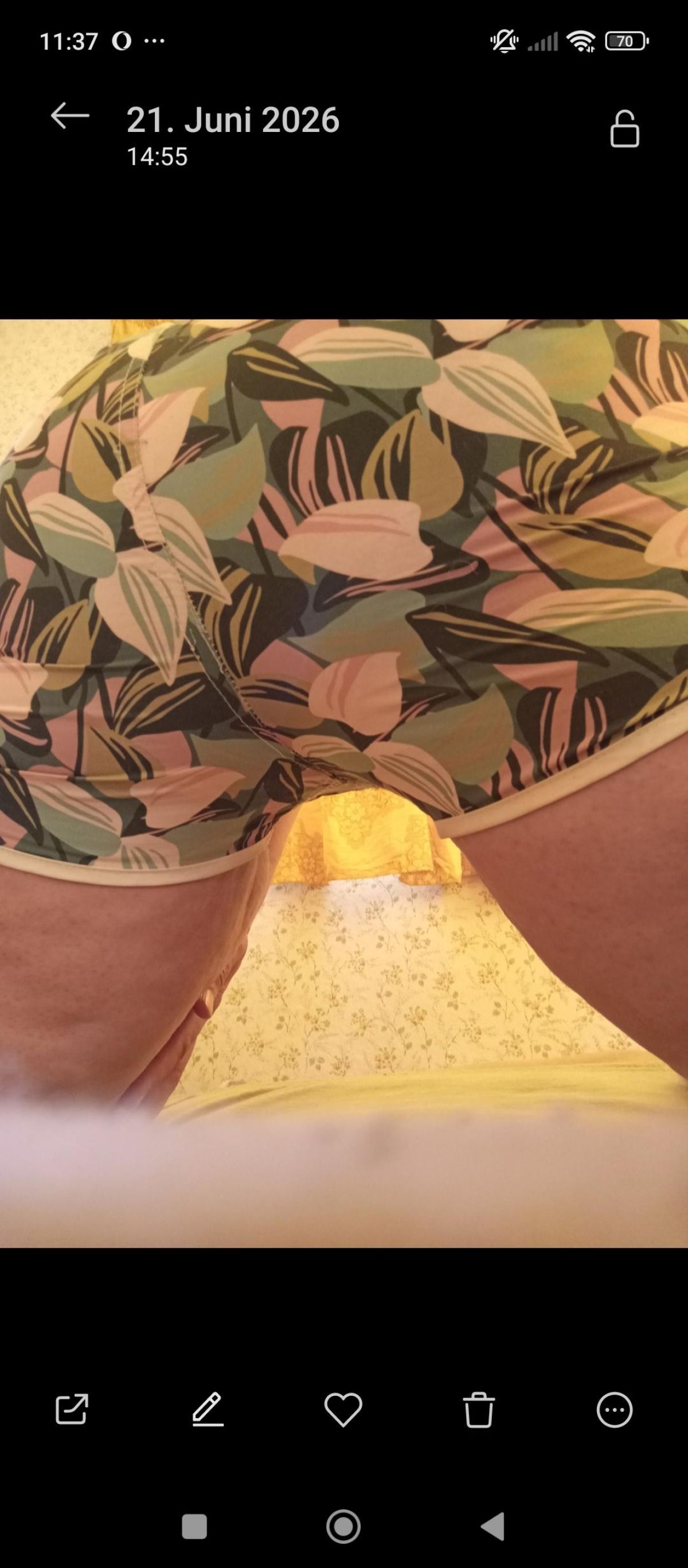 Badeshort und BH Lieblingswäsche mintfarbe