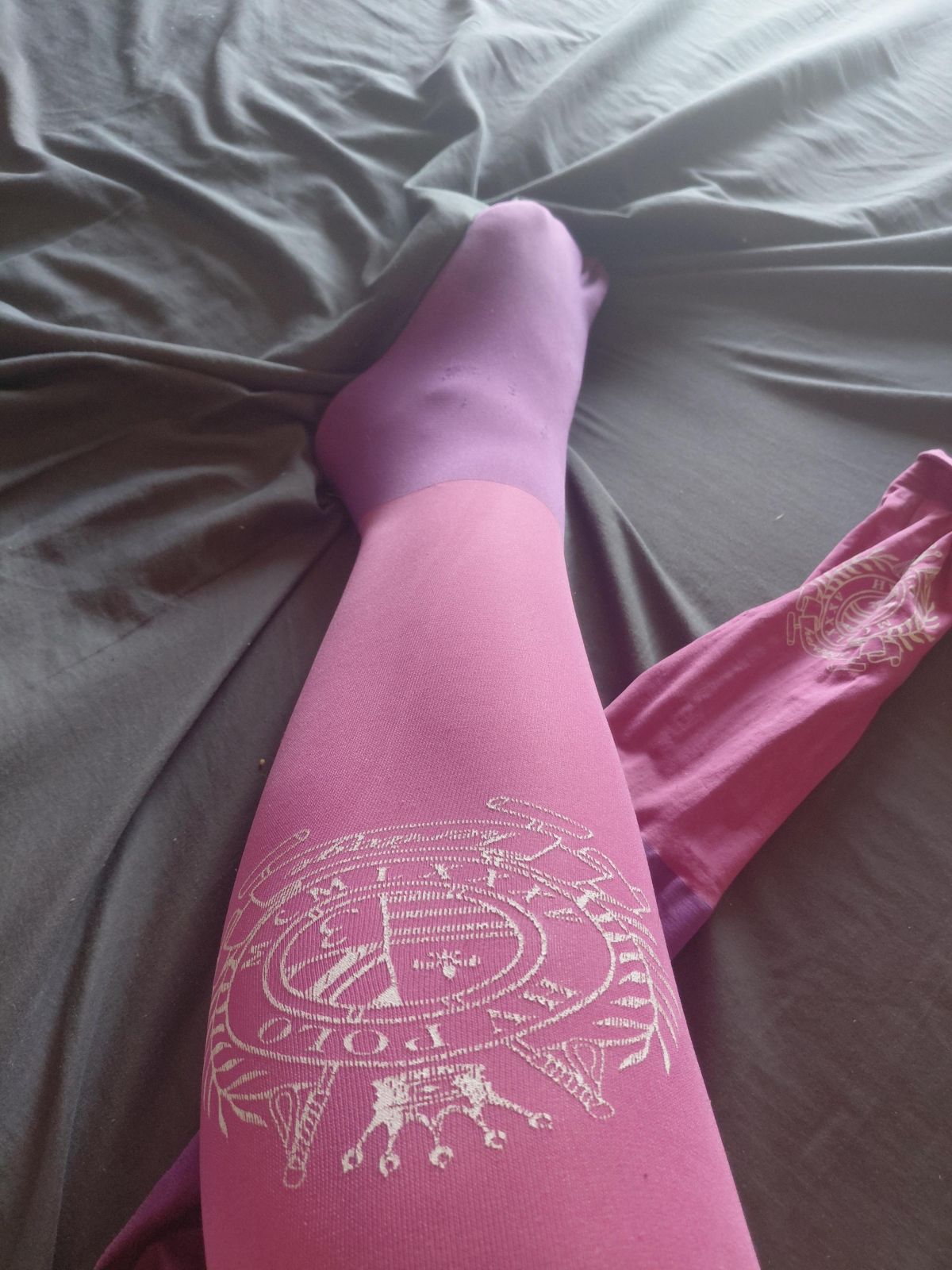 Getragene Reitsocken