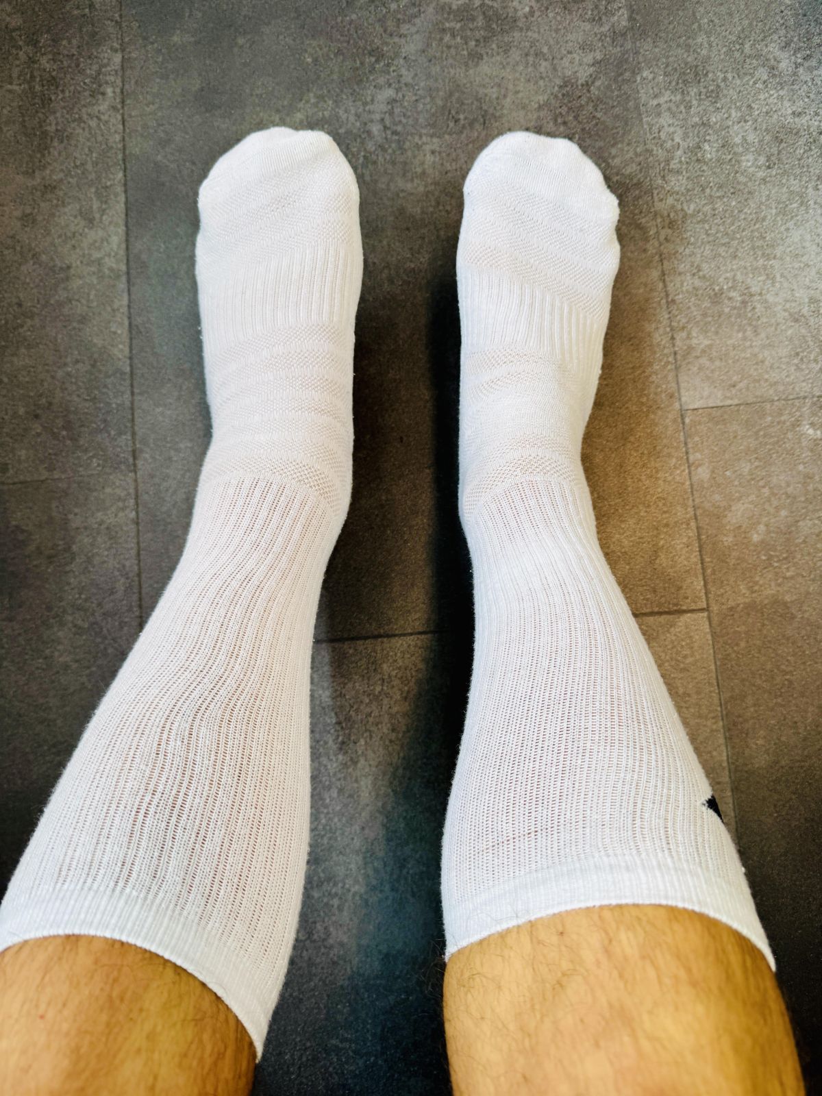 Getragene Socken