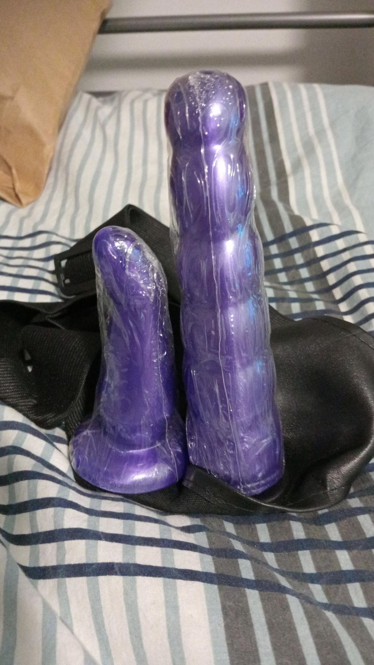 Strap On mit Doppel Dildo
