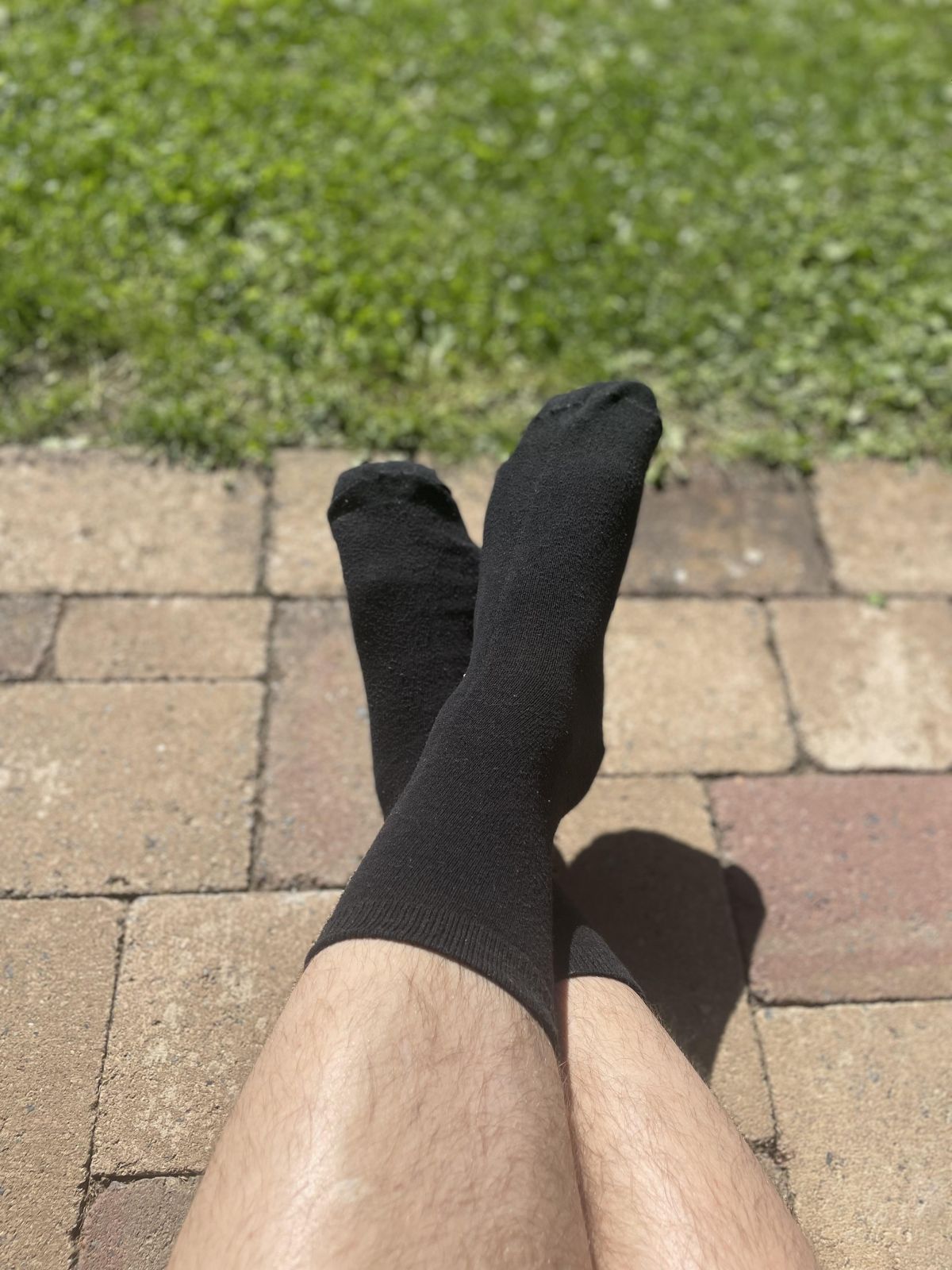 Getragene Socken | sportlicher Mann | Gr. 43
