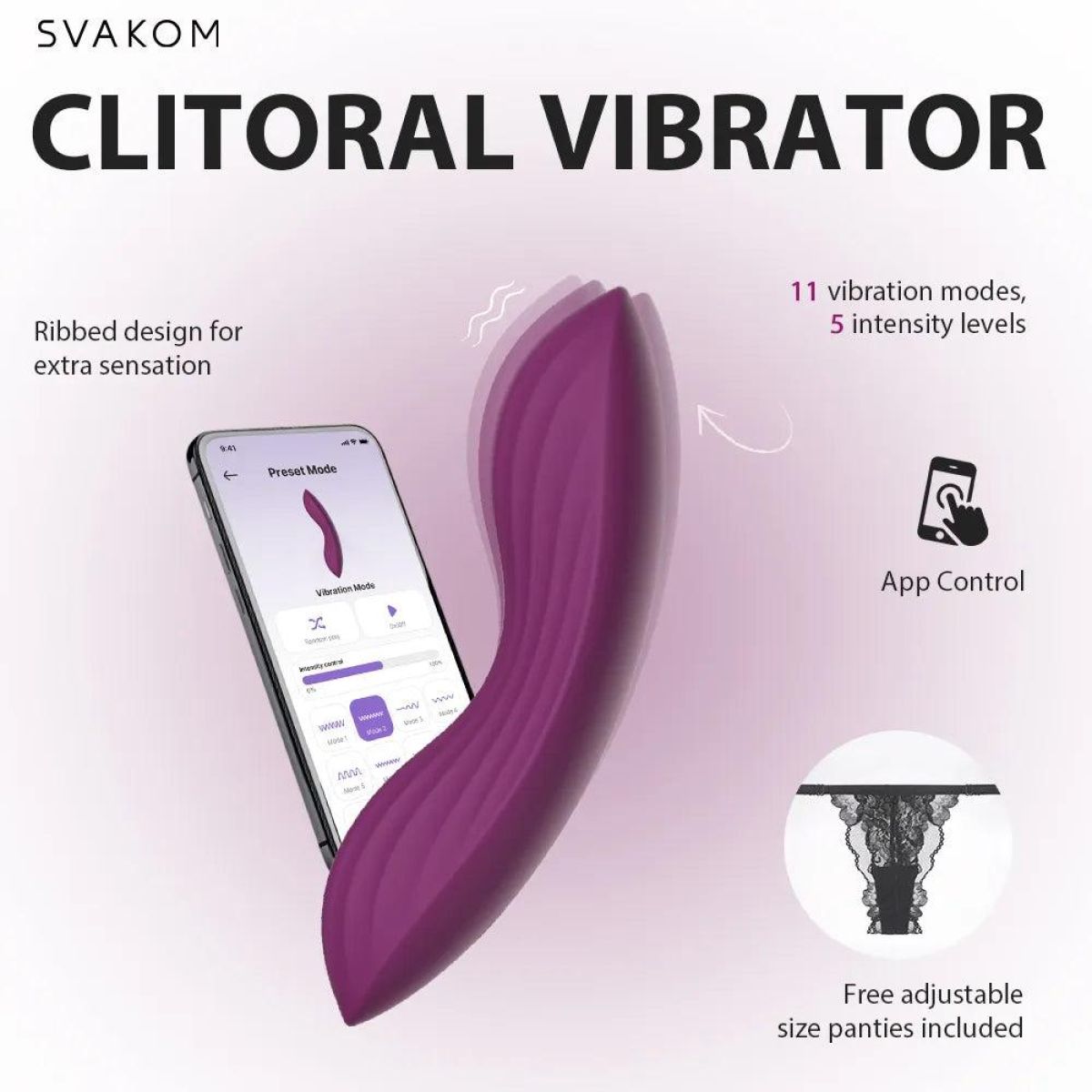 SWAKLM EDENY klitorisstimulator