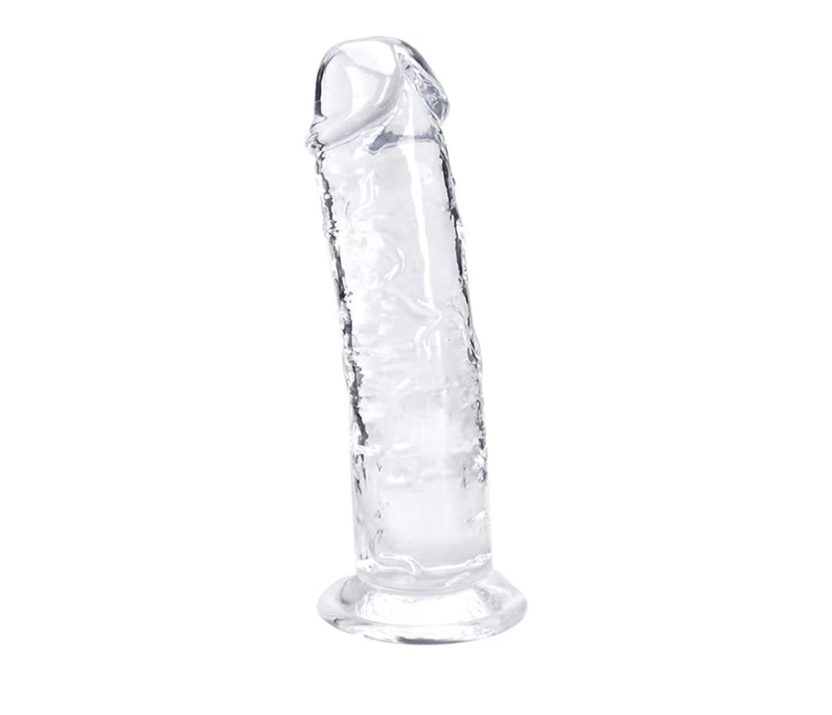 Neuer  Dildo  transparent