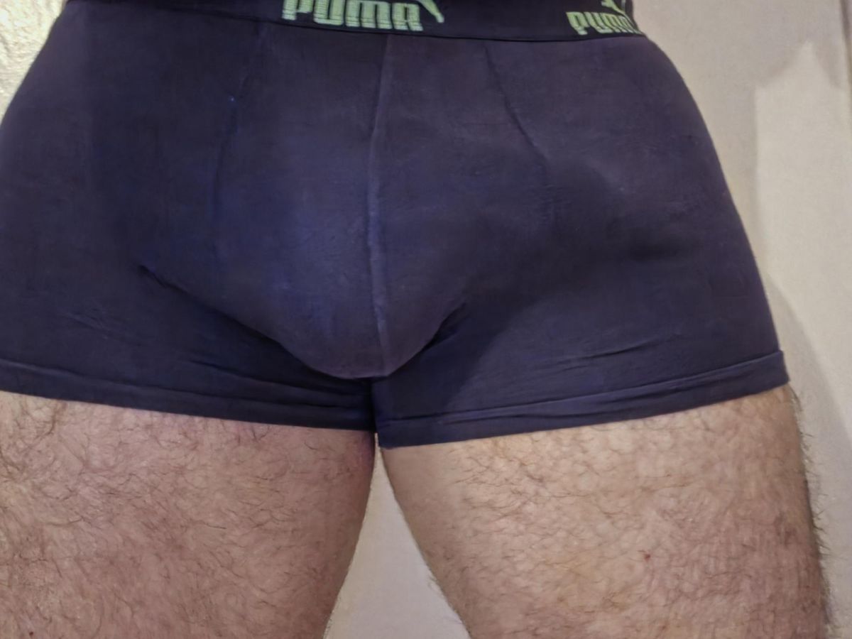 Getragene Puma Boxershorts – mehrere Tage getragen