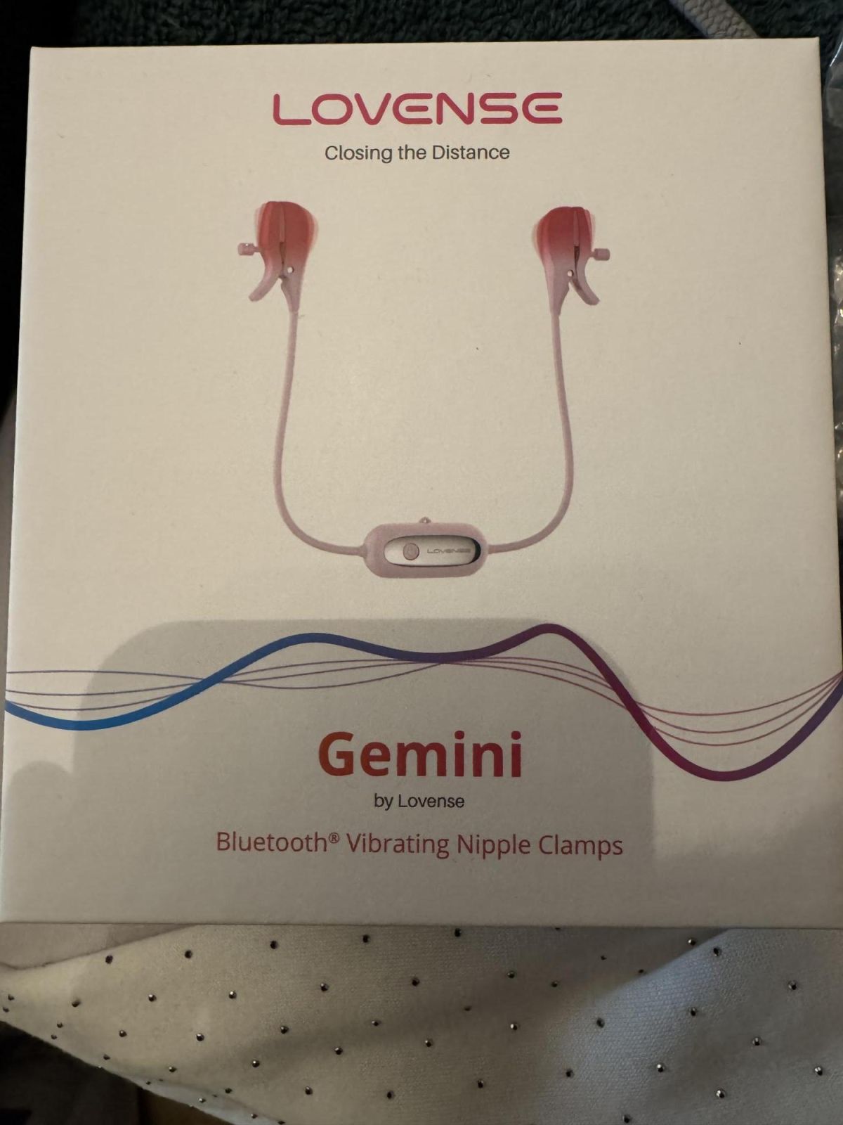 Nippelklemmen „Gemini“ mit Vibration Lovense