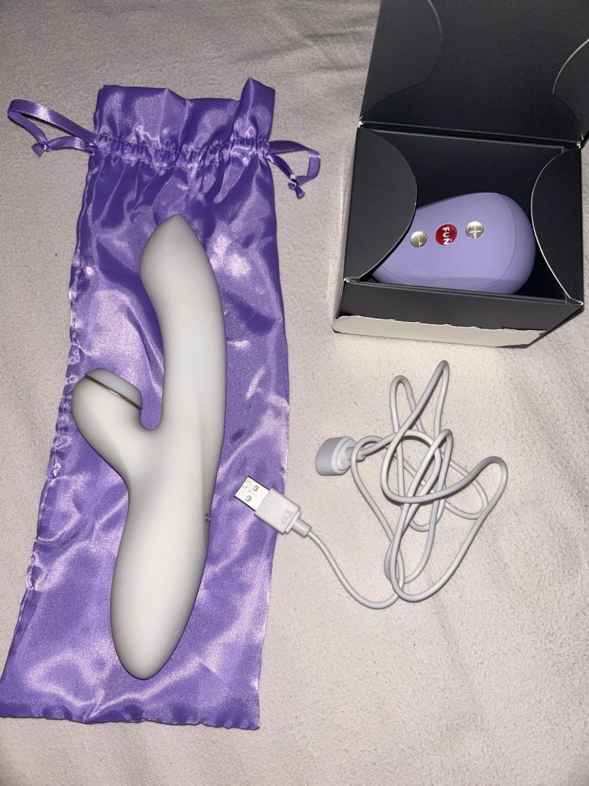 VB satisfyer pro+ g-spot und fun factory essence mit satin tasche