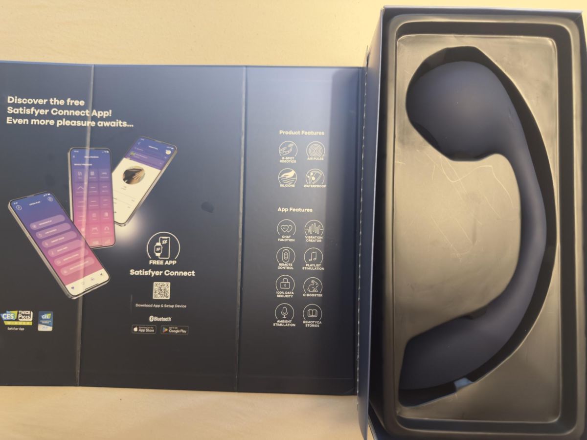 SATISFYER 'PRO+ WAVE 4 CONNECT APP', 23 CM