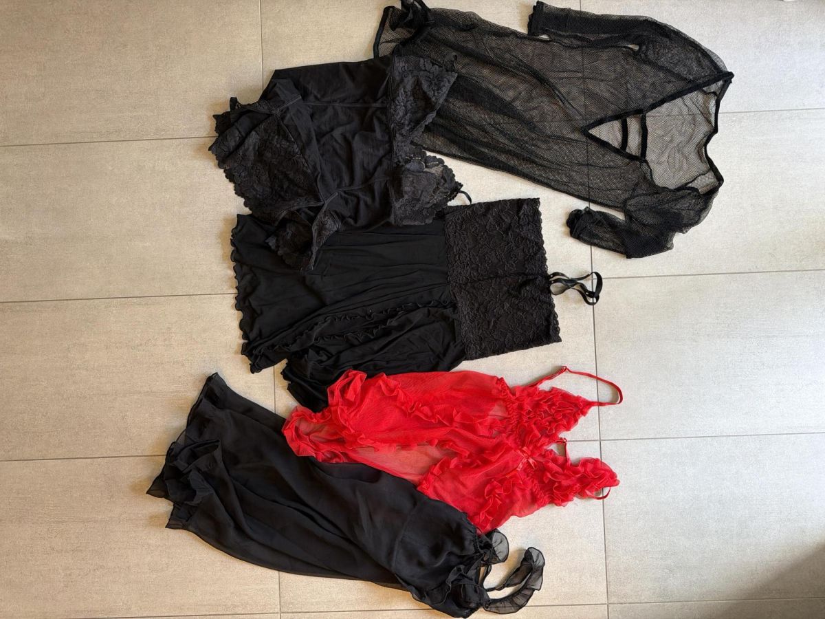 Hochwertiges Dessous-/Fetisch-Set im Gesamtpaket – Gr. XS/S – Privatverkauf