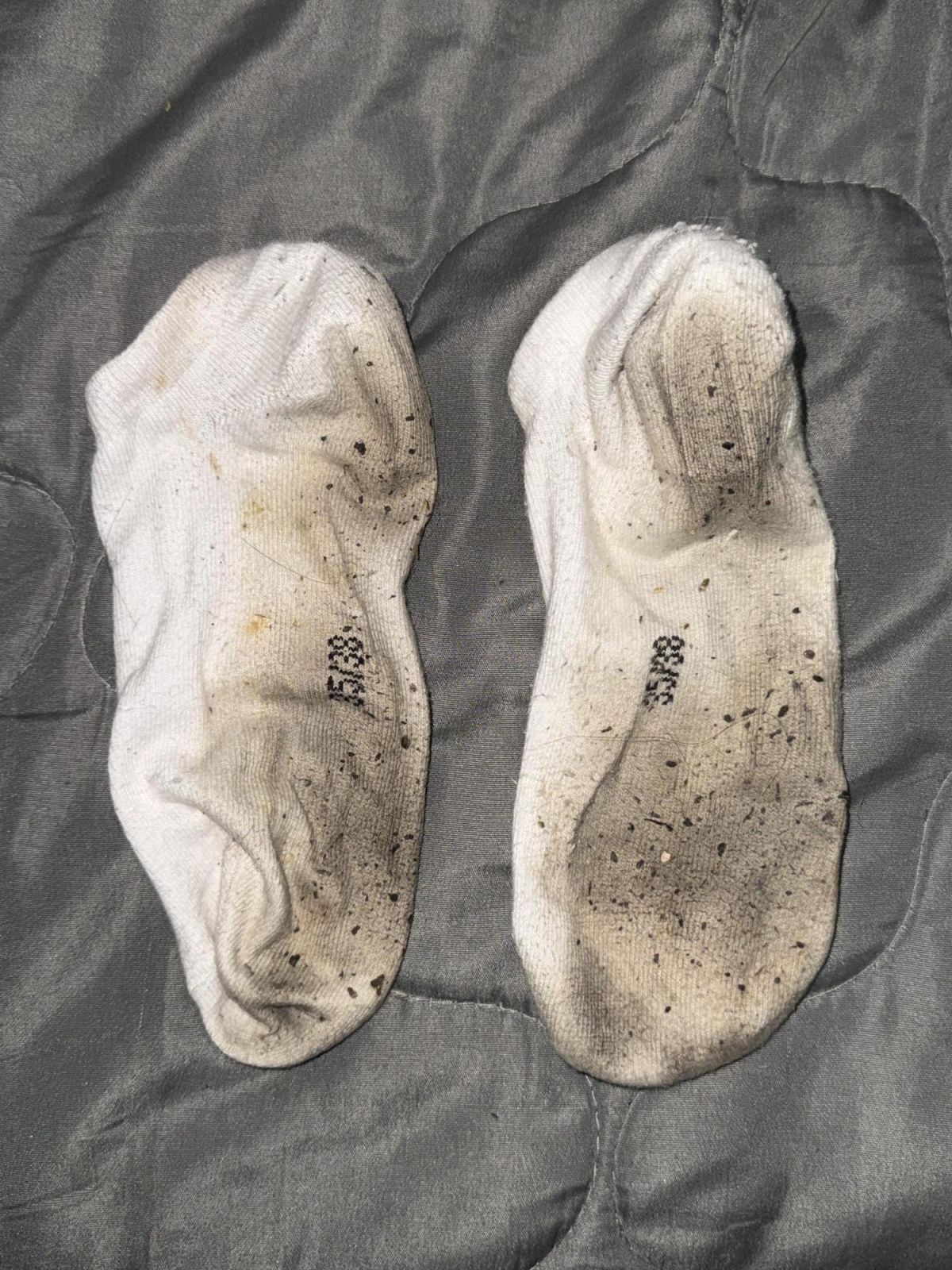 Socken 4 Tage getragen