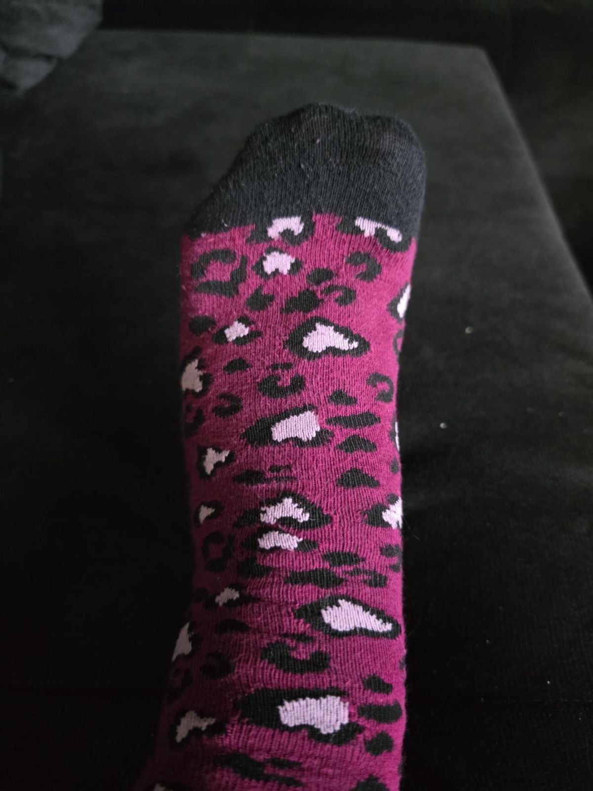 Getragene Socken