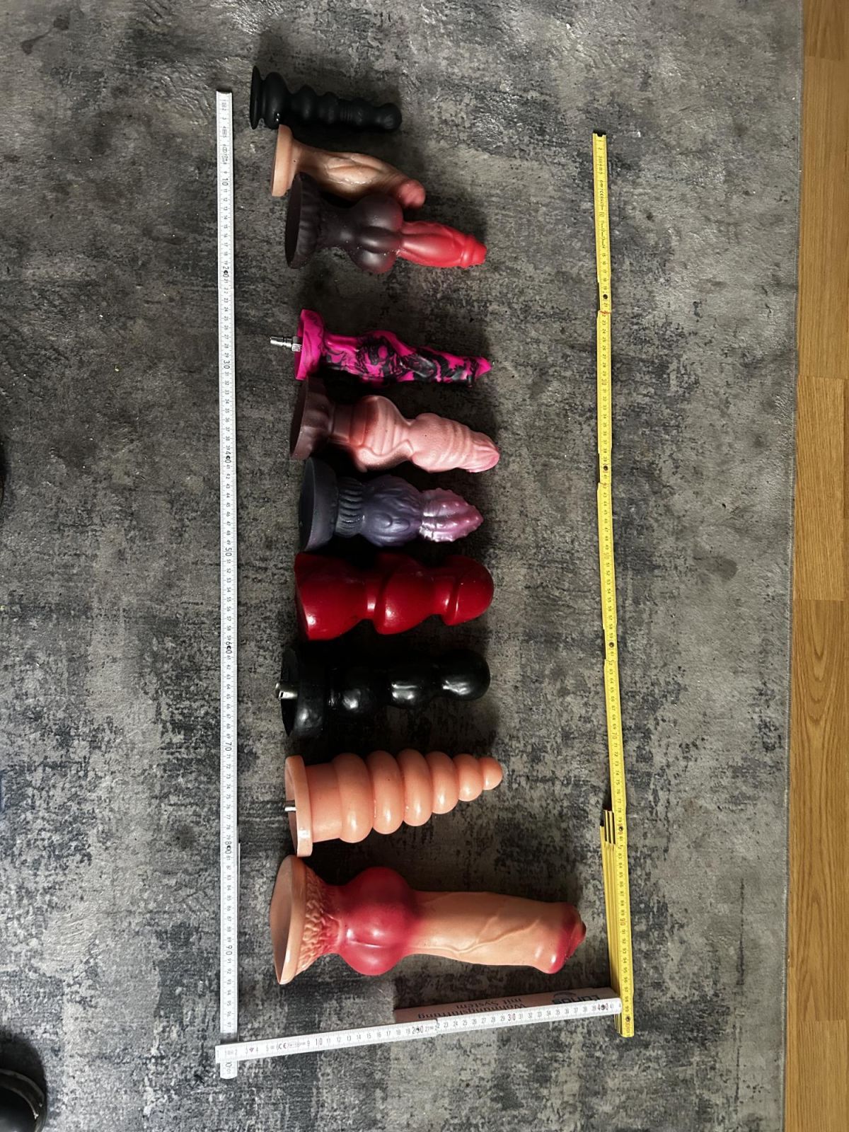 Löse meine Dildosammlung auf