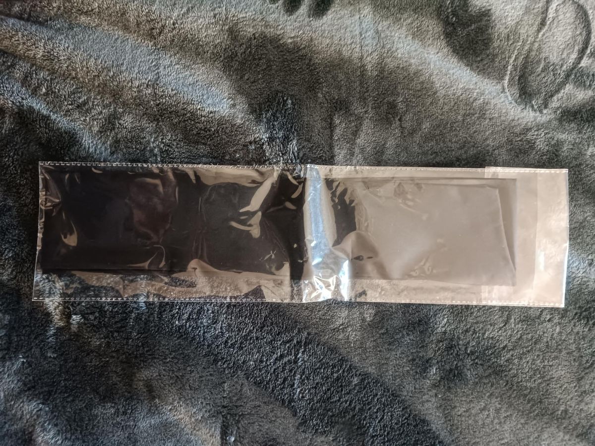 Satin Augenbinde neu in ungeöffneter Originalverpackung