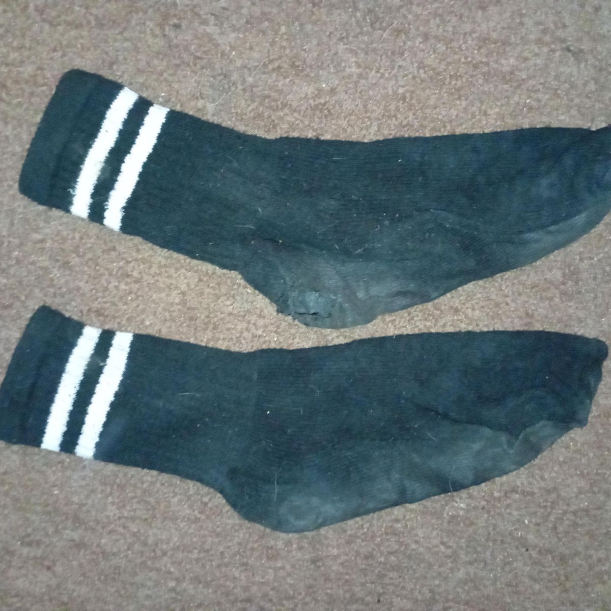Getrage Socken