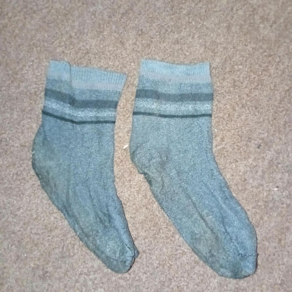 Getrage Socken