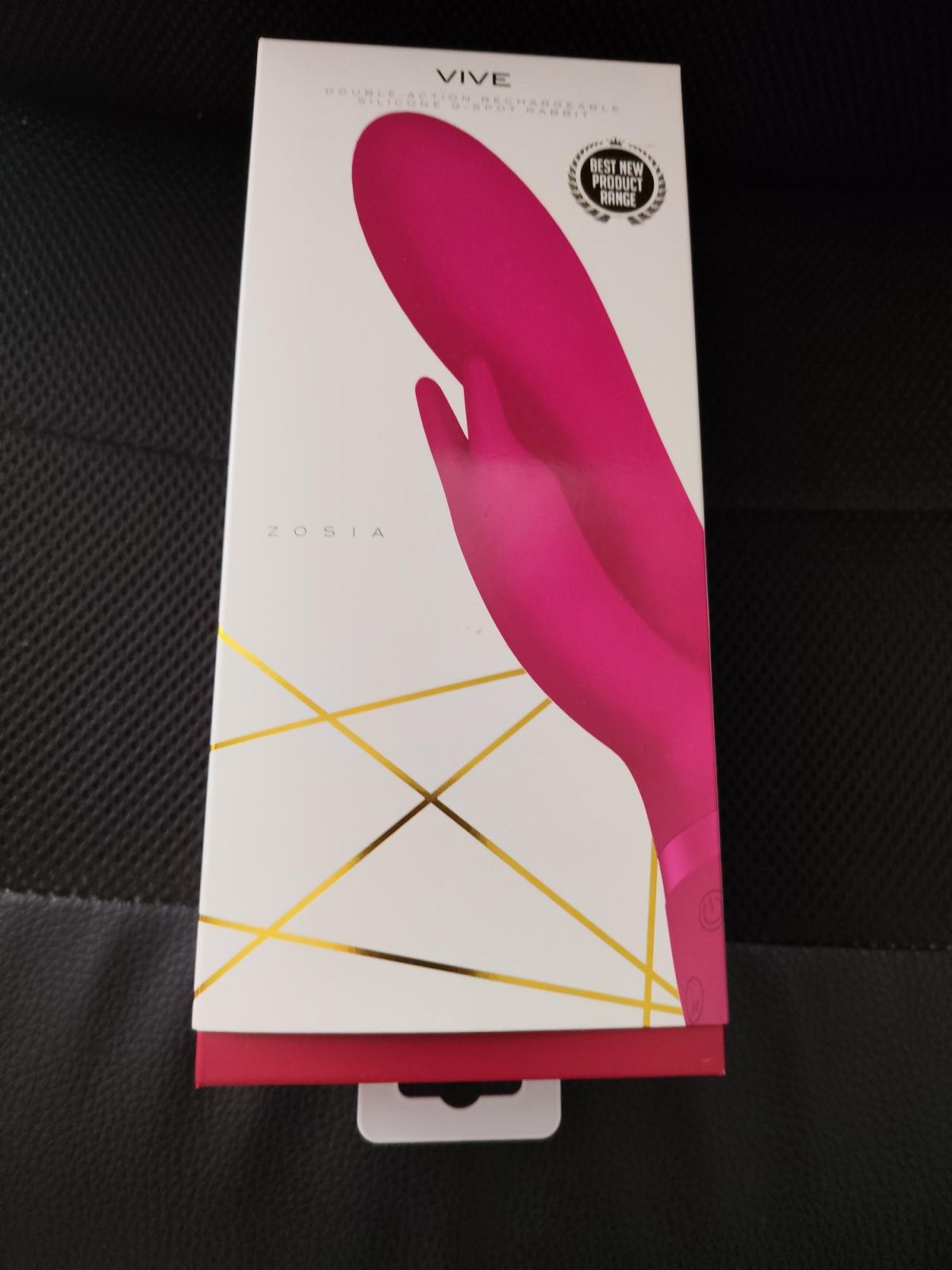 VIVE - "Zosia" klassischer G-Punkt Rabbit Vibrator - pink Neu