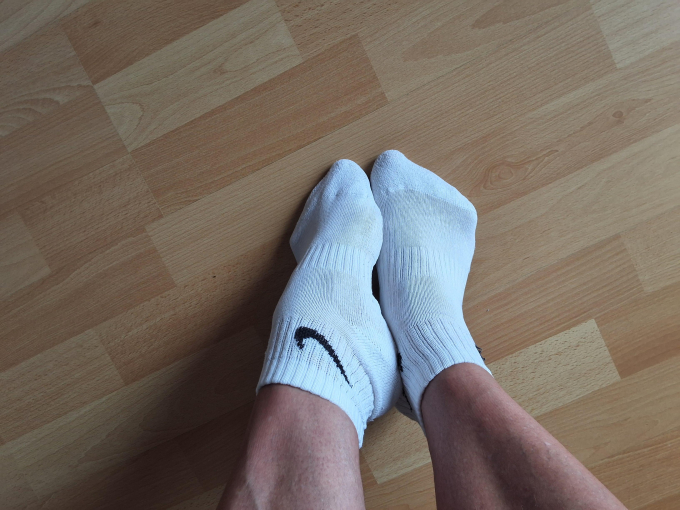 hohe Nachfrage, getragene Socken nach Wunsch