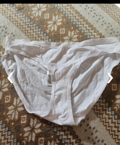 Weißer slip