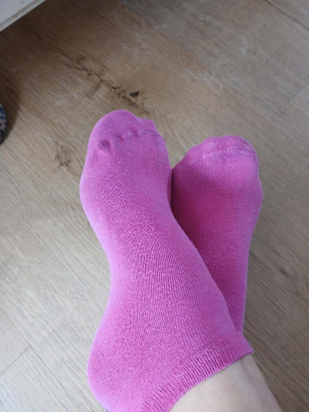 Getragene Socken