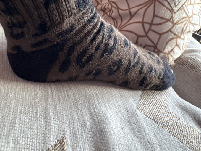 Getragene Socken in Größe 36