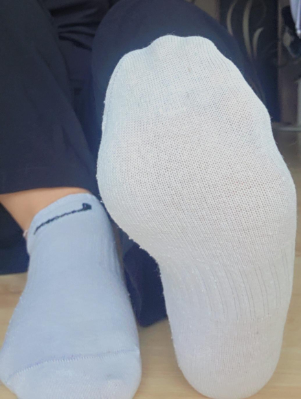 Sportlich &amp; Intensiv – Meine weißen Nike-Sneakersocken vom Workout!