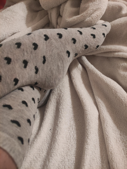 Herz Socken,lang.. toller Duft