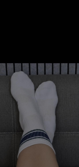 Sportliche Tennissocken (Erst nach Kauf getragen!)