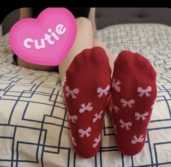 Rote Schleifen-Socken - für Männer, die wissen, wo ihr Platz ist
