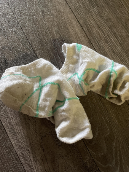 Stark riechende Socken
