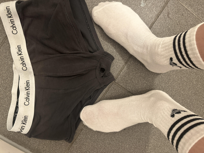 Boxer und Socken .. men only gay benutzt