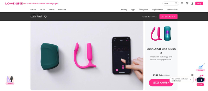 Tragbarer G-Punkt-Vibrator und Penis-Massager-Set