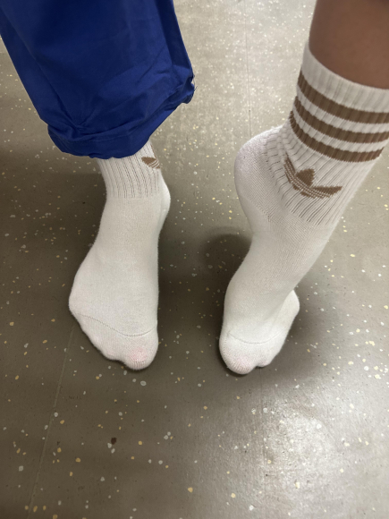 Verschwitze Krankenschwester Socken !