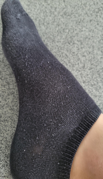 Sneaker getragen