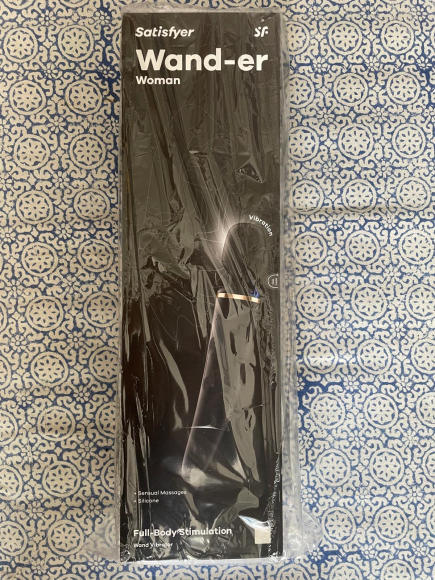 Satisfyer Wand-er Woman neu, OVP ungeöffnet in schwarz