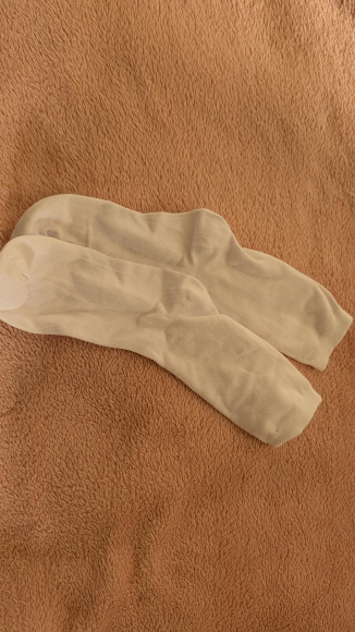 Getragener Sockeb mit persönlicher Note
