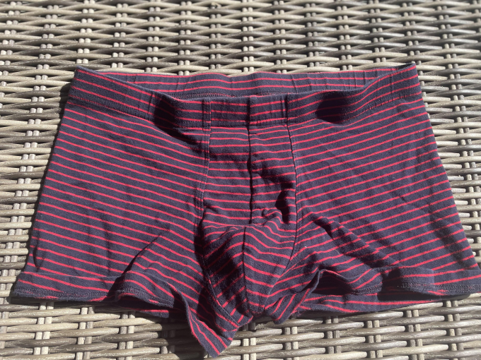 Getragene Boxershorts | sportlicher Mann | persönlich getragen