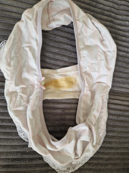 Weißer Slip