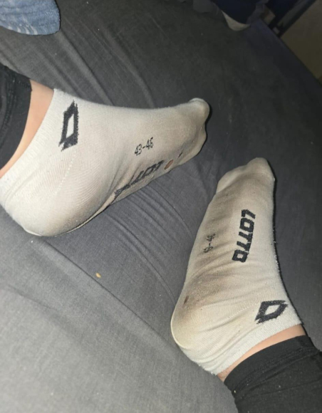 Meine getragene Socken