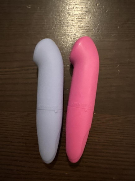 Vibrator in zwei Farben