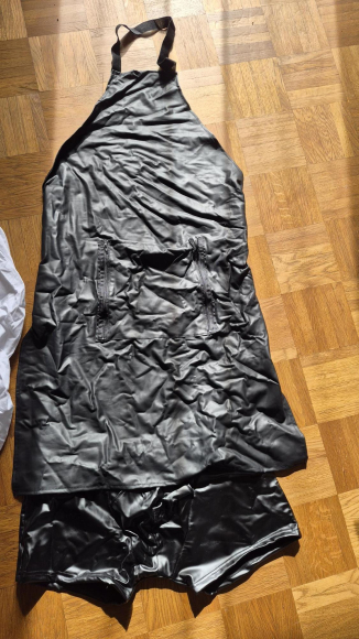 Leder Set- Schürze+ Hose für den Mann