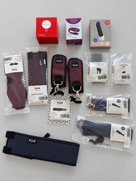 Amorelie-Set – unbenutzt, überwiegend ungeöffnet in Originalverpackung