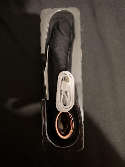 Schwarzer Dildo Mit Funktionen (Neu)