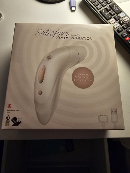 SATISFYER Pro Plus Vibration Druckwellenvibrator Klitorissauger aufladbar
